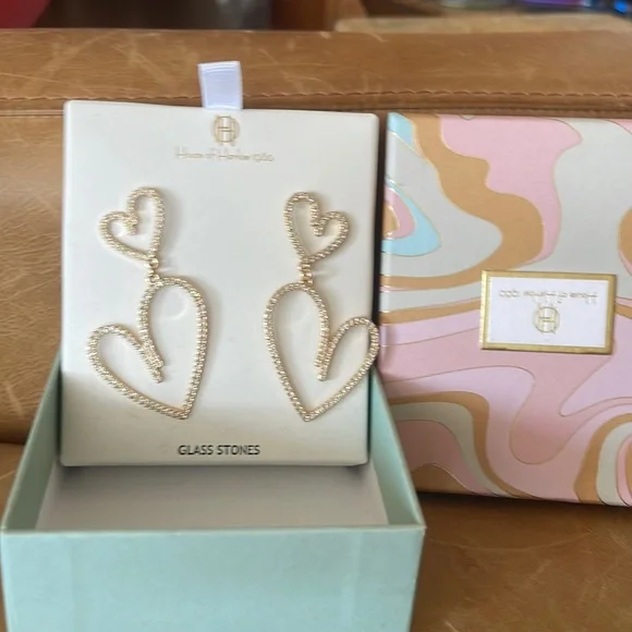 House of Harlow 1960 earrings. New - Picture 2 of 5